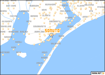 map of Sonuto