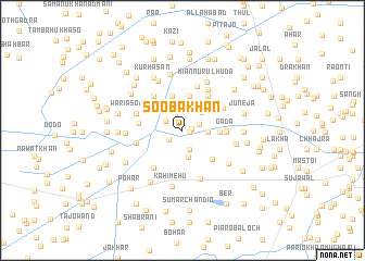 map of Sooba Khān