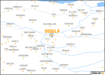 map of Soodla