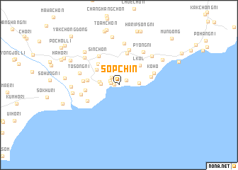 map of Sŏpchin