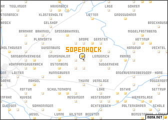 map of Sopenhock