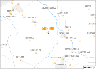 map of Sophia