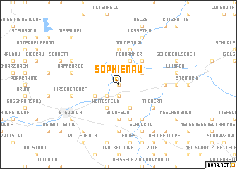 map of Sophienau