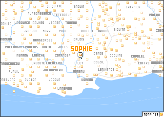 map of Sophie