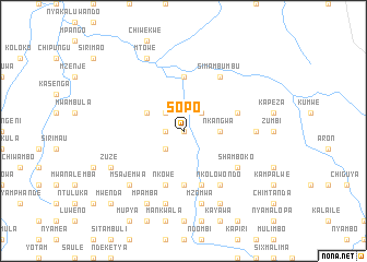 map of Sopo