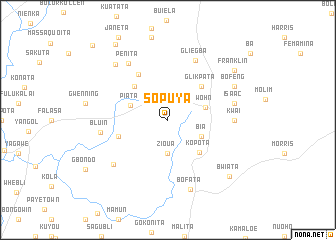 map of Sopuya