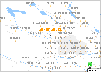 map of Sör Amsberg