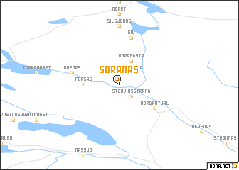 map of Sörånäs