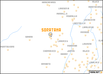 map of Soratama