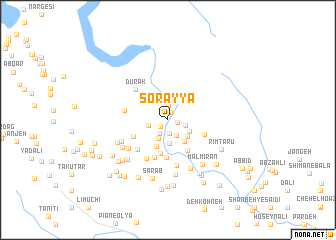 map of S̄orayyā