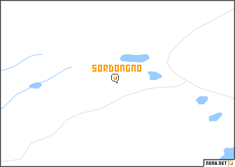 map of Sordongno