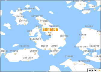 map of Søreide