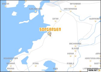 map of Sörgården