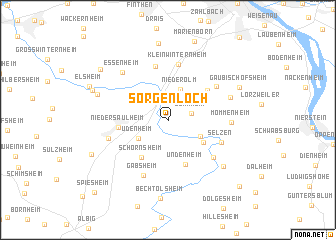 map of Sörgenloch