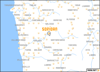 map of Sorioan
