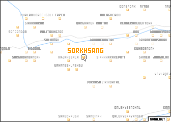 map of Sorkh Sang