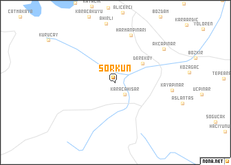 map of Sorkun