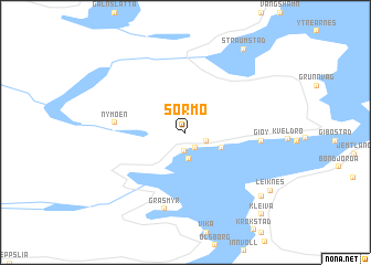map of Sørmo