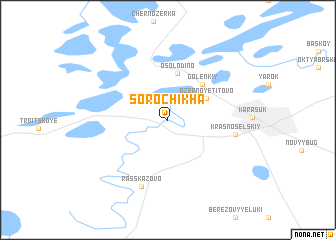 map of Sorochikha
