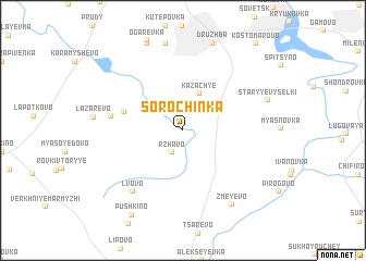 map of Sorochinka
