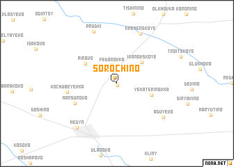 map of Sorochino