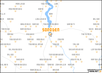 map of Soroden