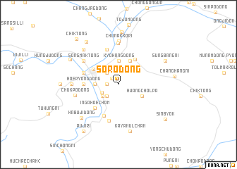 map of Soro-dong