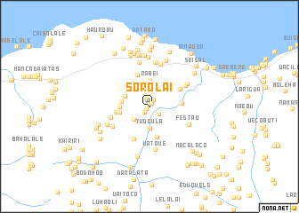 map of Sorolai