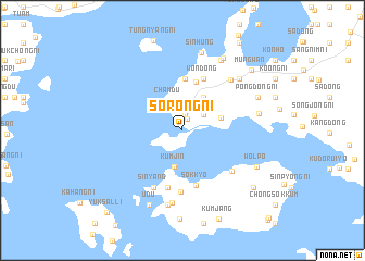 map of Sorong-ni
