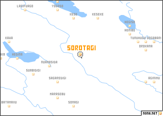 map of Sorotagi