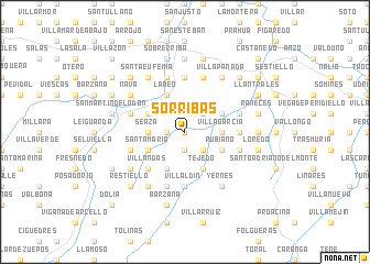 map of Sorribas