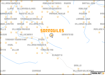 map of Sorrodiles