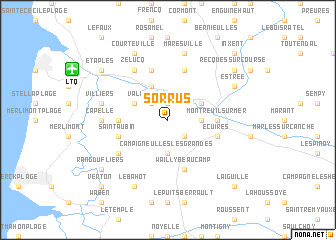 map of Sorrus