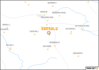 map of Şorsulu