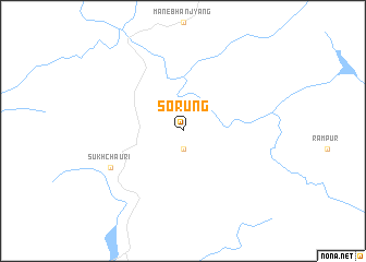 map of Sorung