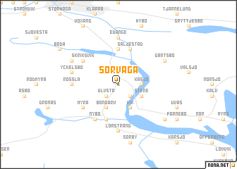 map of Sörvåga