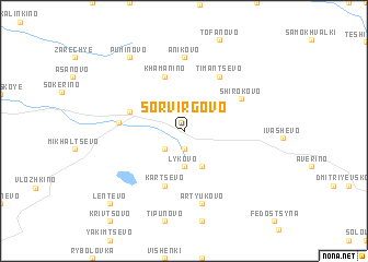 map of Sorvirgovo