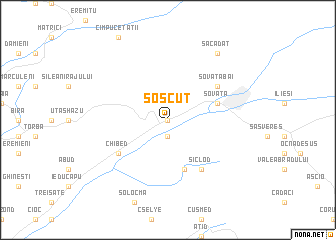 map of Şoşcut