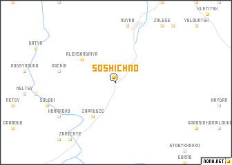 map of Soshichno