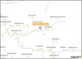 map of Sosim-dong