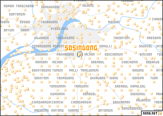 map of Sosin-dong
