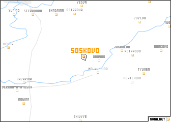 map of Soskovo
