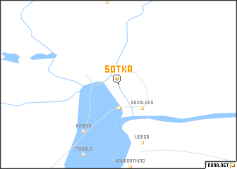 map of Sotka