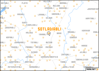 map of Sotladiabli