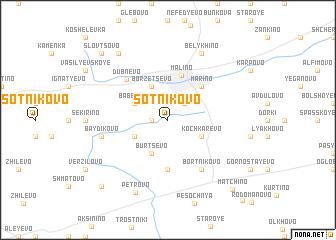 map of Sotnikovo