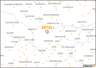 map of Sotoli