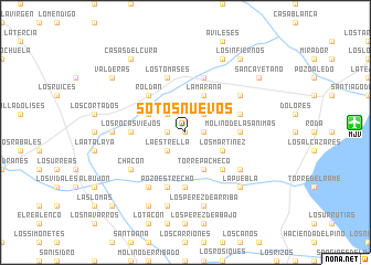 map of Sotos Nuevos