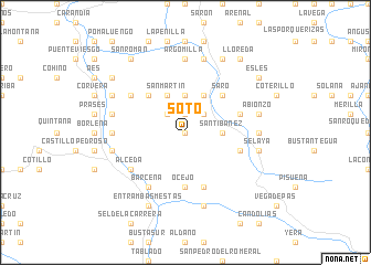 map of Soto