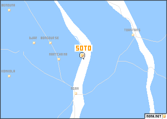 map of Soto