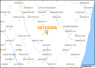 map of Sotsirana